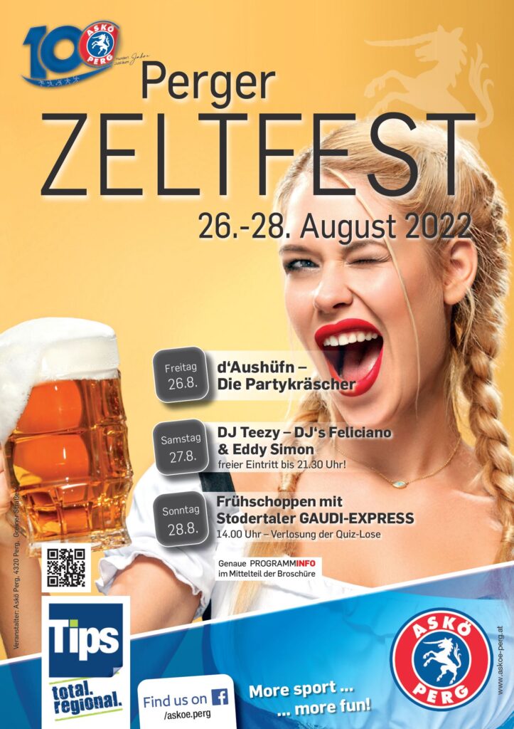 26.-28. August 2022 - Zeltfest, wie wir es lieben!