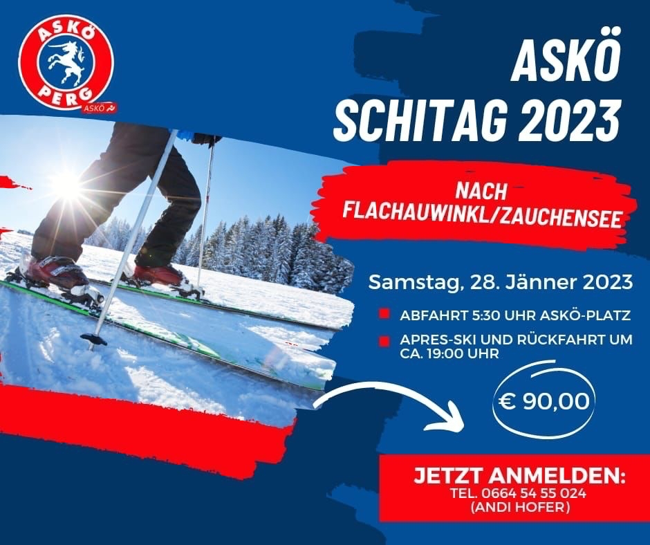 EVENT-INFO: ASKÖ Perg Skitag 2023