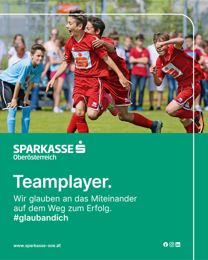 Danke an die Sparkasse Oberösterreich