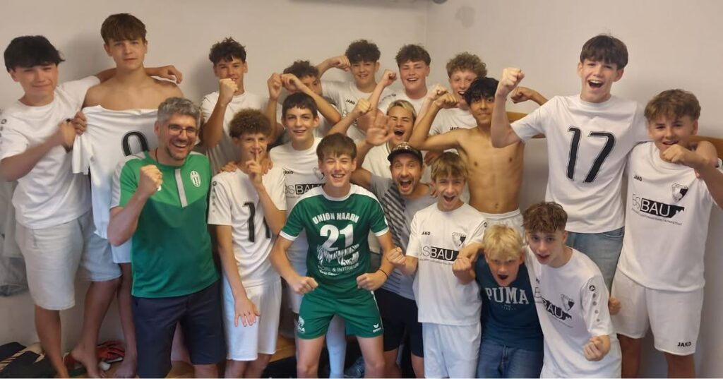 U14 der SPG Naarn/ASKÖ Perg-Windhaag/Schwertberg ist Meister der Regionsliga Nord