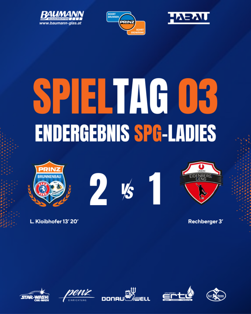 Und die ersten 3 Punkte für unsere SPG-Ladies