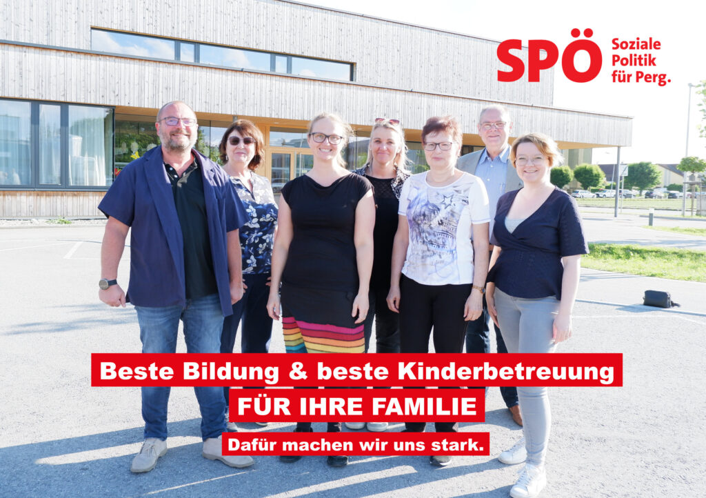 Matchsponsor beim Heimspiel gegen SC Kronstorf: SPÖ Perg