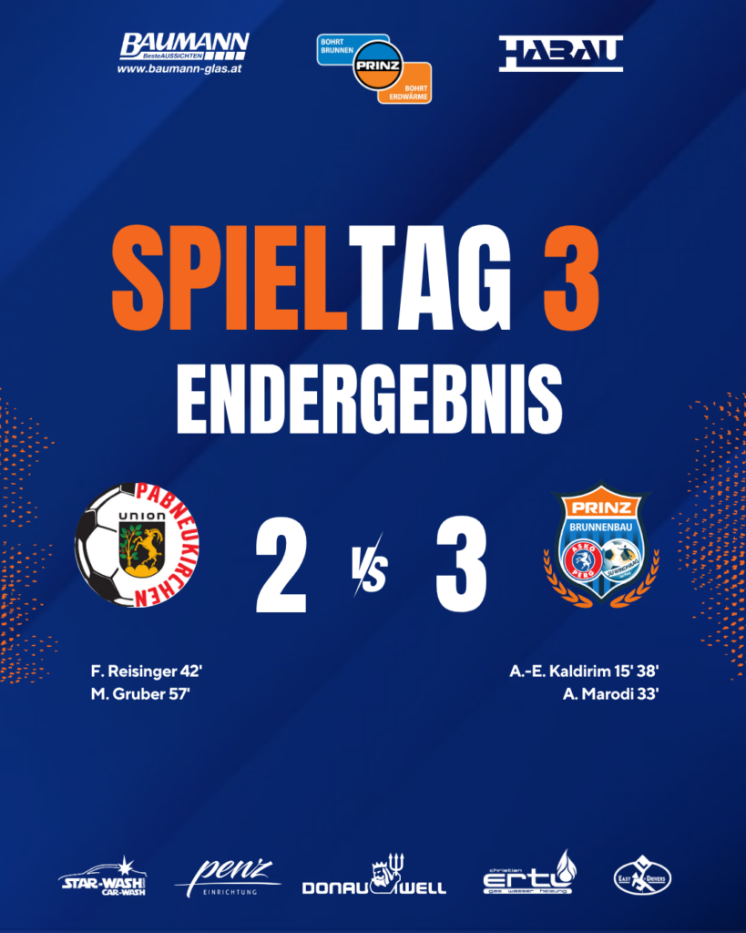Auswärtssieg in Pabneukirchen